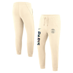 Paris Saint-Germain Youth Club Jogger Pants on sale - Cream 