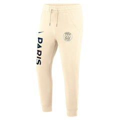 Paris Saint-Germain Youth Club Jogger Pants on sale - Cream 