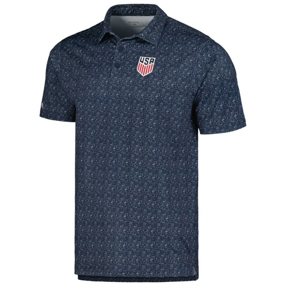 USMNT Antigua Figment Polo on sale - Navy 