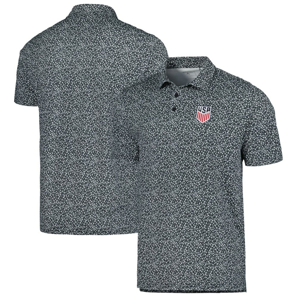 USMNT Antigua Terrace Polo on sale - Black 