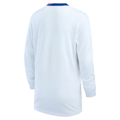 USMNT Youth 2024 Home Replica Long Sleeve Jersey on sale - White 