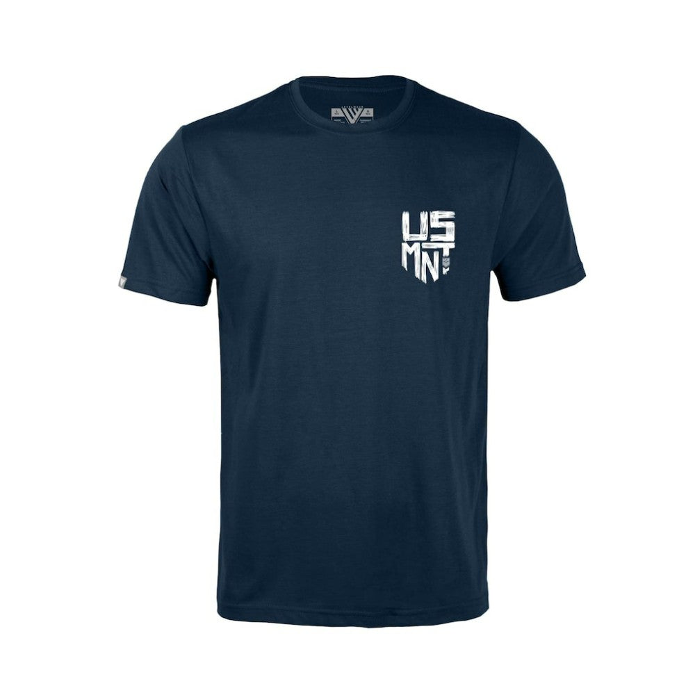 USMNT Levelwear Youth Little Richmond Scribble T-Shirt on sale - Navy 
