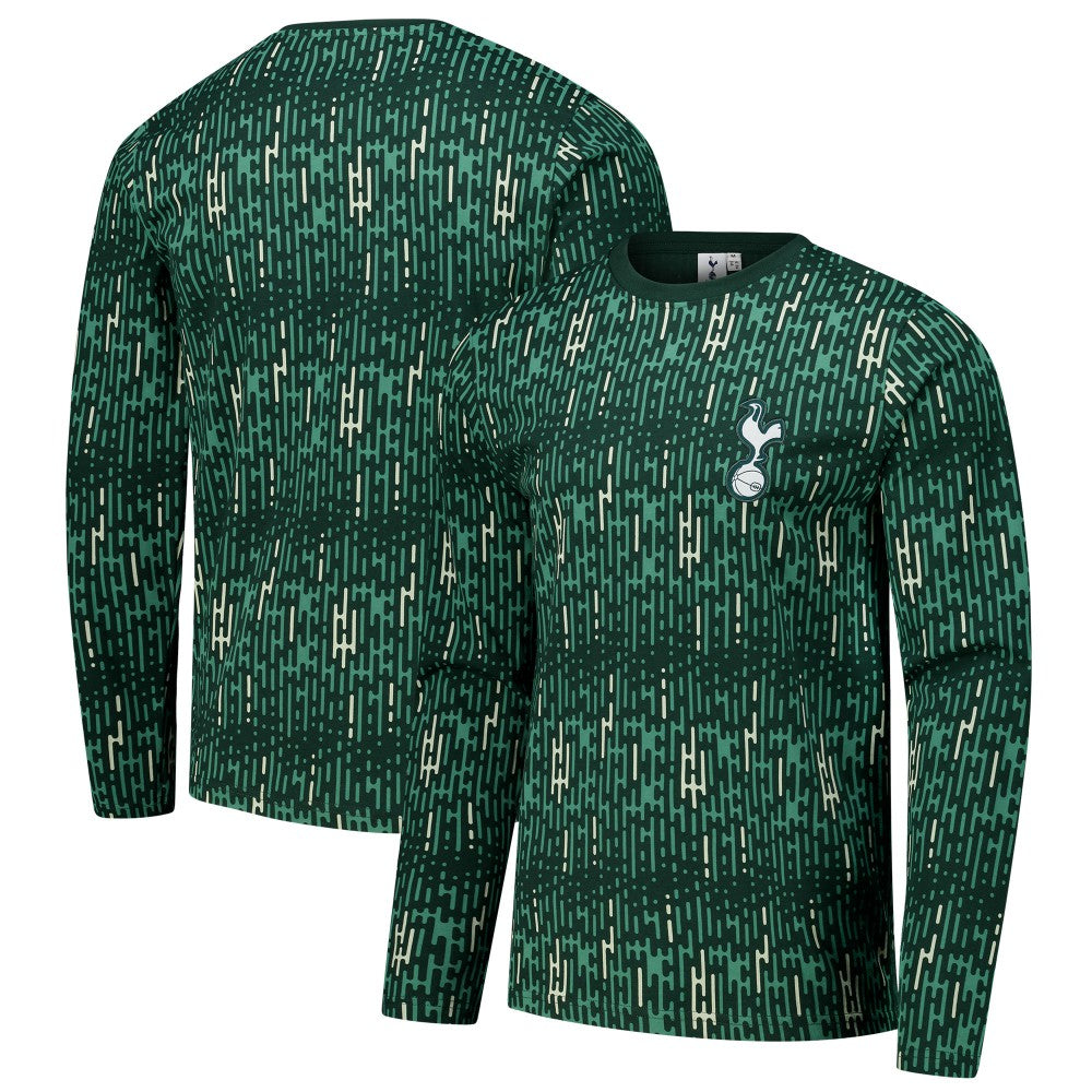Tottenham Hotspur Grafitti Long Sleeve T-Shirt Sale - Green 