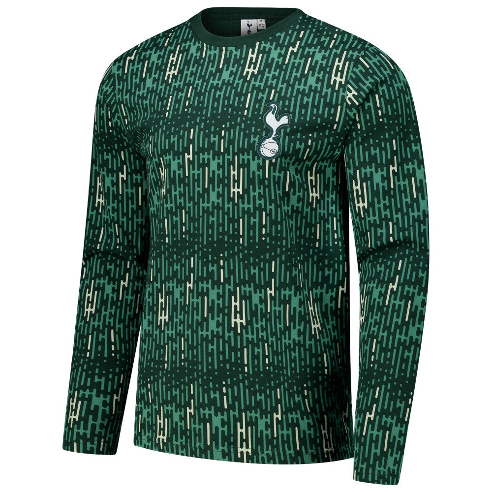 Tottenham Hotspur Grafitti Long Sleeve T-Shirt Sale - Green 