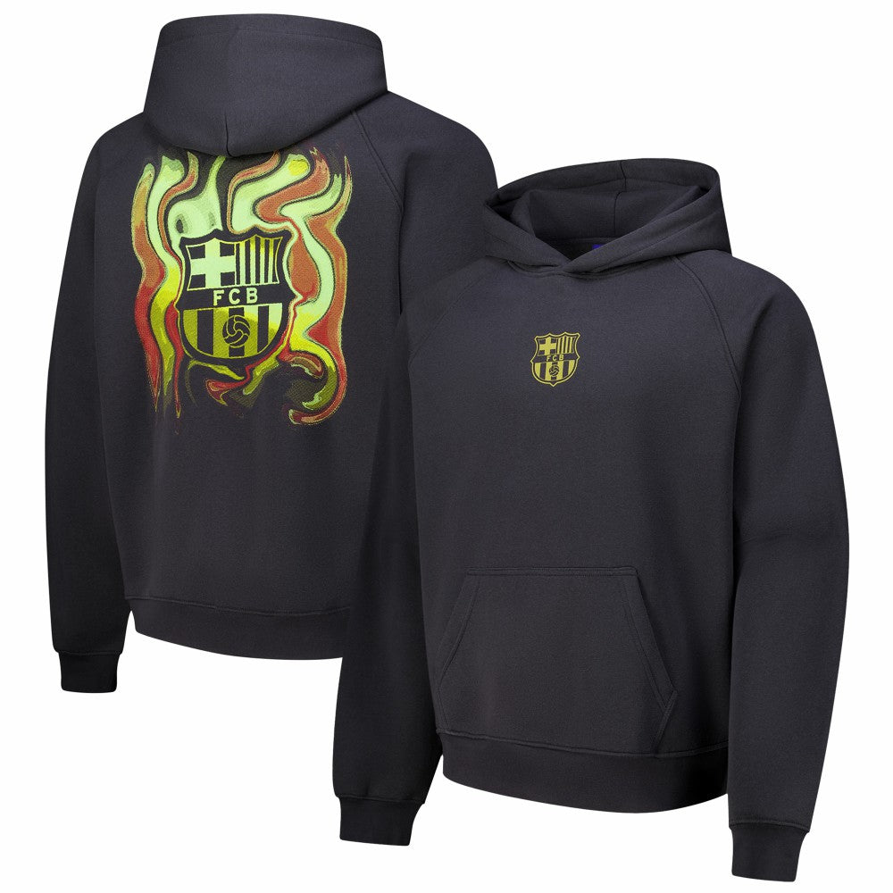 Barcelona Dream Oversized Hoodie on sale - Charcoal 