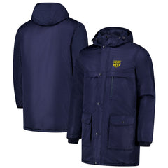 Barcelona Winter Field Park Full-Zip Hoodie Jacket on sale - Navy 