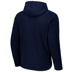 Barcelona Sherpa Full-Zip Hoodie Jacket on sale - Navy 