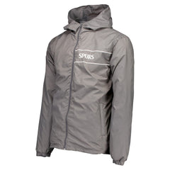 Tottenham Hotspur Home Match Hoodie Full-Zip Windbreaker Jacket Sale - Gray 