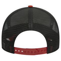 AC Milan New Era 9FORTY A-Frame Trucker Adjustable Hat on sale - Brown 