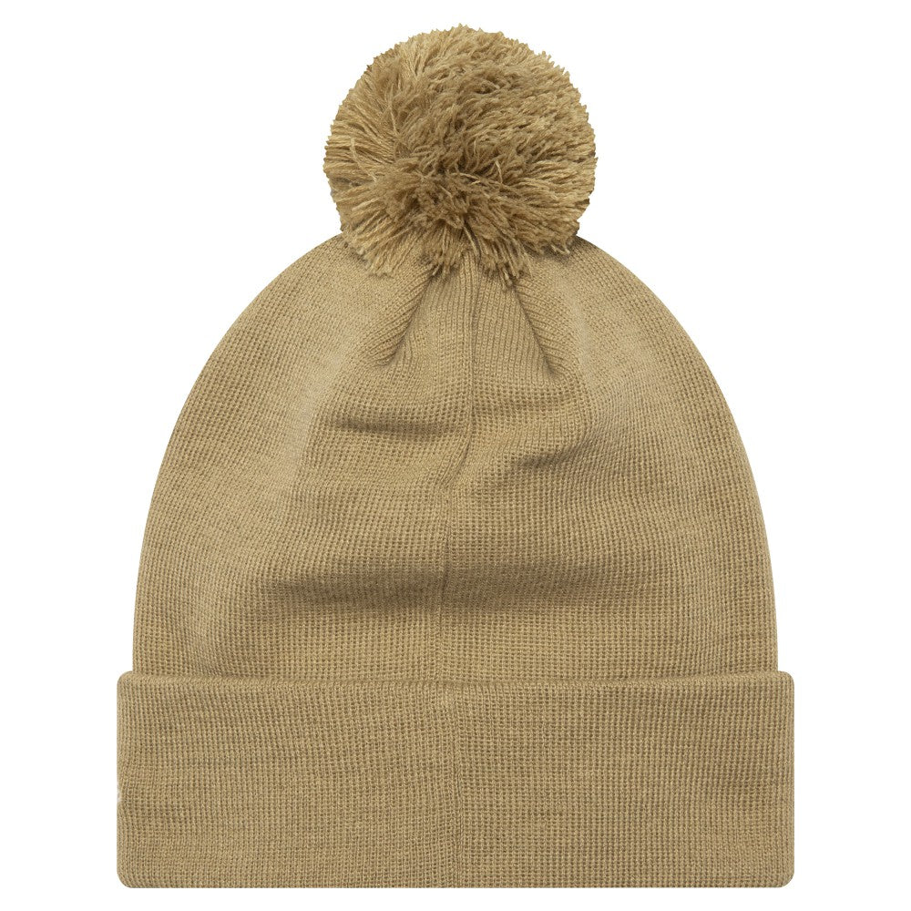 Tottenham Hotspur New Era Boucle Cuffed Knit Hat with Pom Sale - Tan 