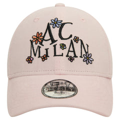 AC Milan New Era Youth Needle Corduroy 9FORTY Adjustable Hat on sale - Light Pink 