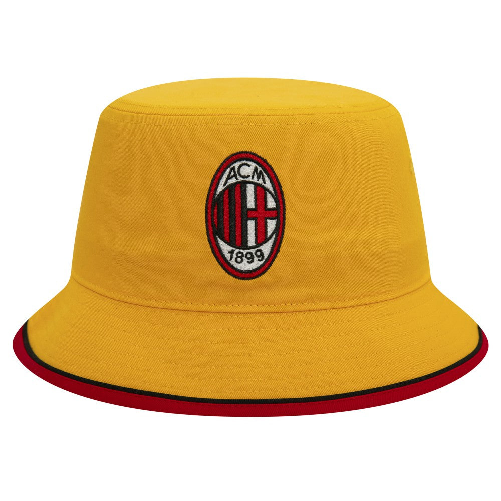 AC Milan New Era 2011 Bucket Hat on sale - Yellow 