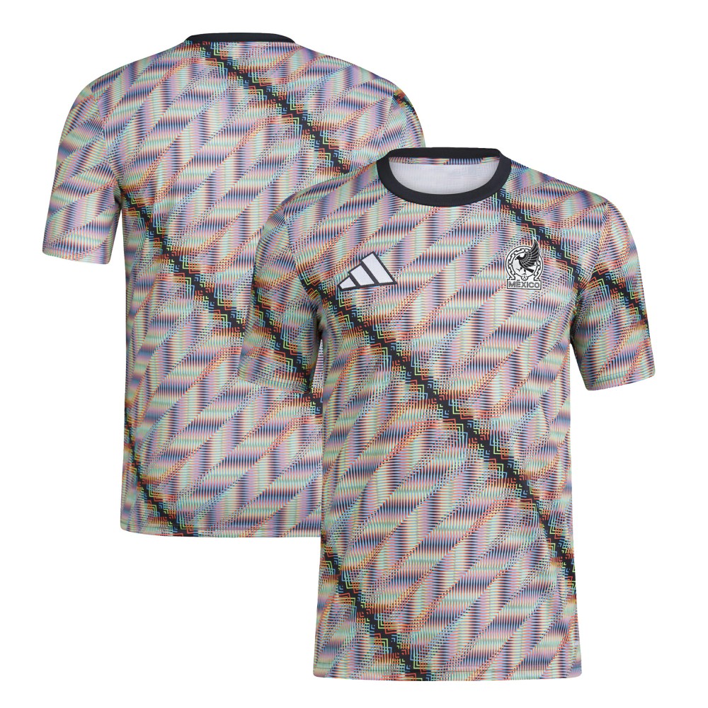 Mexico National Team 2024 Hispanic Heritage Pre-Match Top for sale - Black 