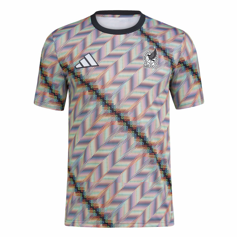 Mexico National Team 2024 Hispanic Heritage Pre-Match Top for sale - Black 
