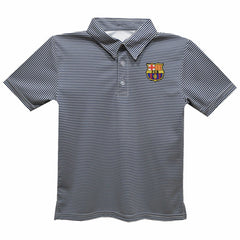 Barcelona Vive La Fete Toddler Pencil Stripe Polo on sale - Navy 