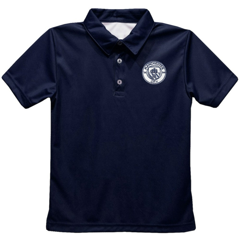Manchester City Vive La Fete Toddler Solid Polo Discount - Navy 