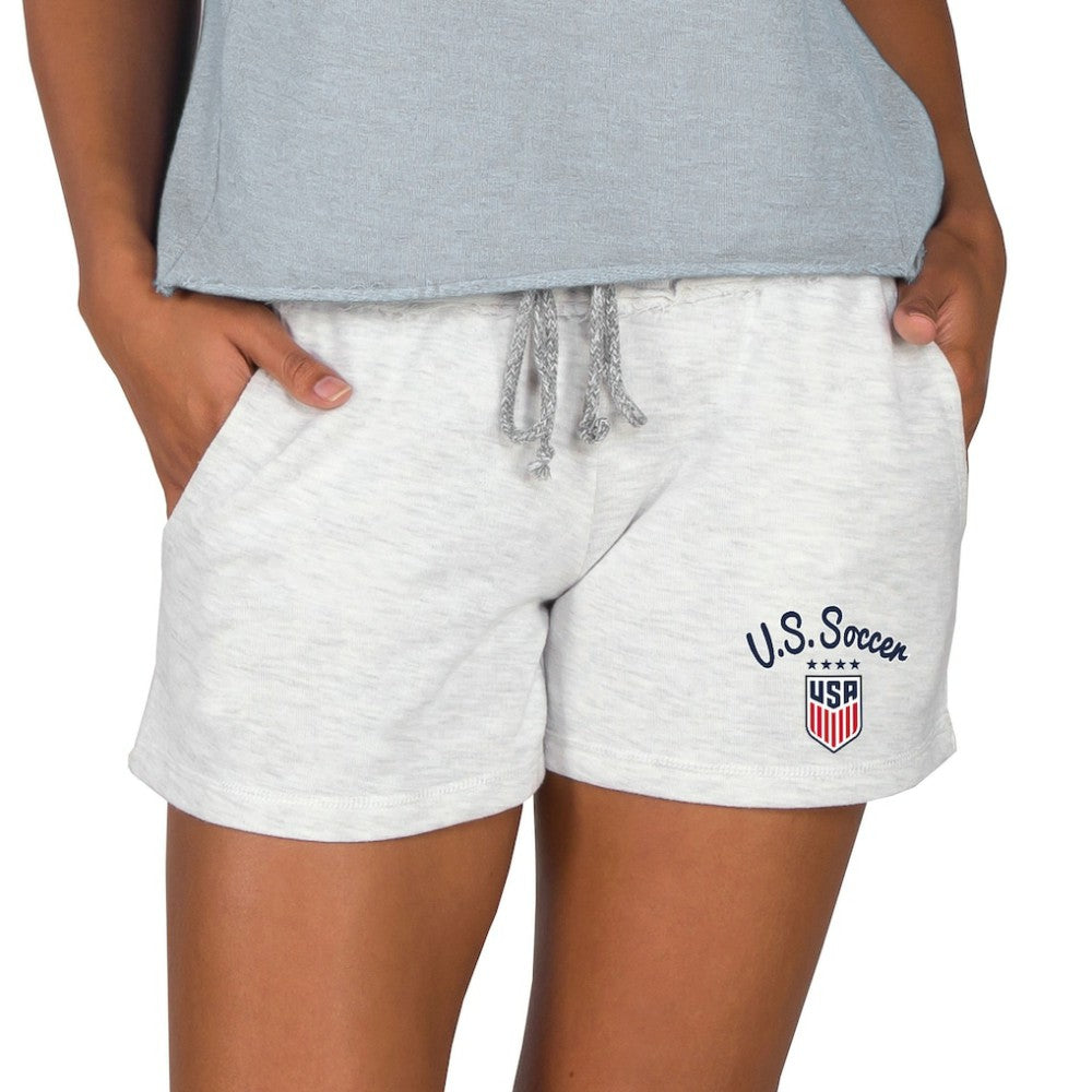 USWNT Concepts Sport Women's Mainstream Terry Shorts on sale - Oatmeal 