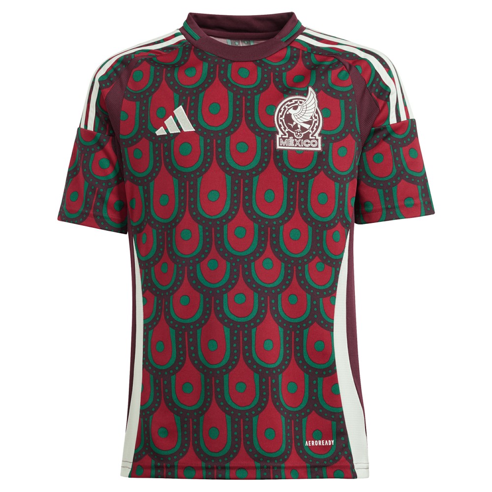 Mexico National Team Youth 2024 Home Replica Jersey for sale - Burgundy 
