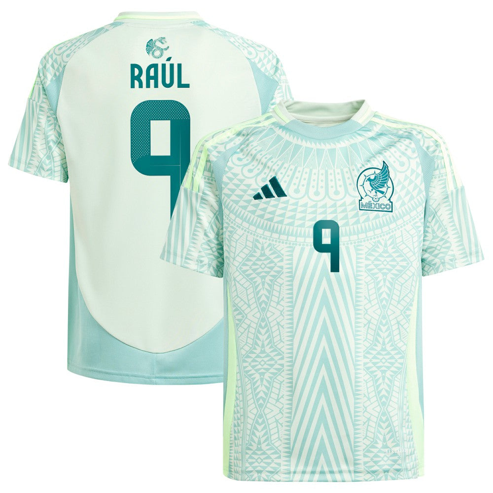 Raul Jimenez Mexico National Team Youth 2024 Away Replica Player Jersey for sale - Green 