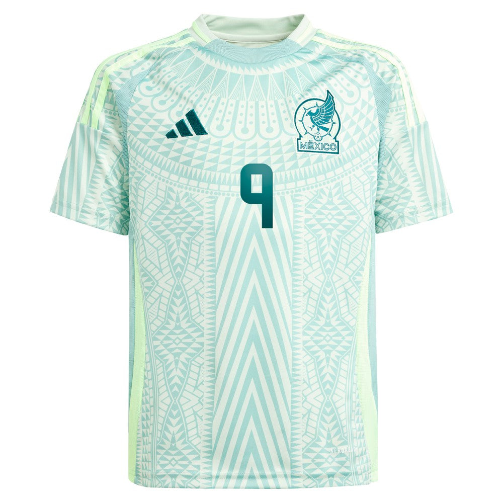Raul Jimenez Mexico National Team Youth 2024 Away Replica Player Jersey for sale - Green 