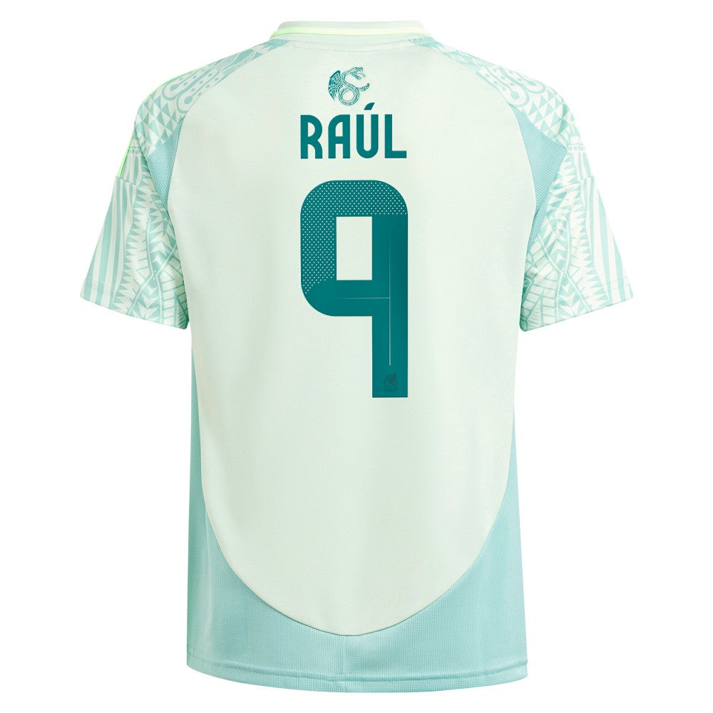Raul Jimenez Mexico National Team Youth 2024 Away Replica Player Jersey for sale - Green 