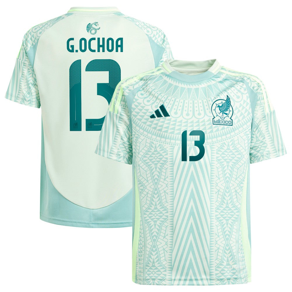Guillermo Ochoa Mexico National Team Youth 2024 Away Replica Player Jersey for sale - Green 