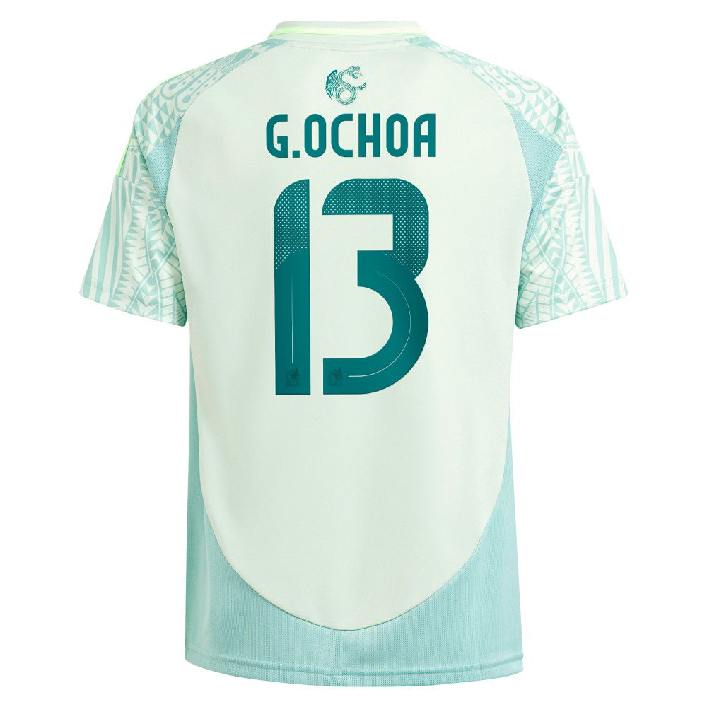 Guillermo Ochoa Mexico National Team Youth 2024 Away Replica Player Jersey for sale - Green 