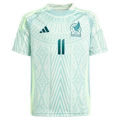 Santiago Giménez Mexico National Team Youth 2024 Away Replica Player Jersey for sale - Green 