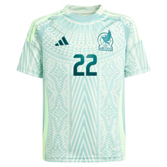 Hirving Lozano Mexico National Team Youth 2024 Away Replica Player Jersey for sale - Green 