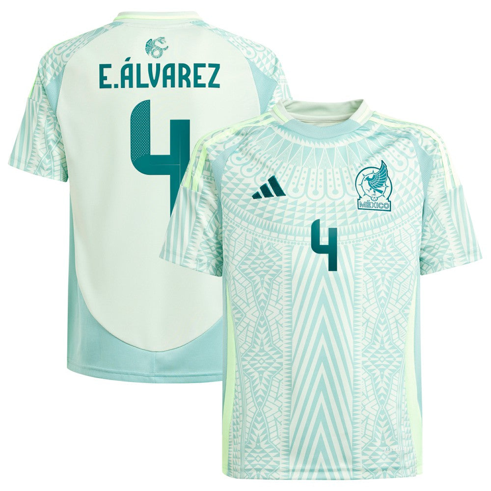 Edson Alvarez Mexico National Team Youth 2024 Away Replica Player Jersey for sale - Green 