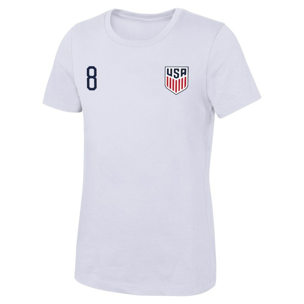Weston McKennie USMNT Women's Name & Number T-Shirt on sale - White 