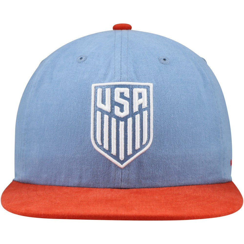 USMNT Unisex Swingman Adjustable Hat for sale - Light Blue/Red 