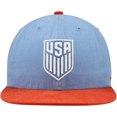 USMNT Unisex Swingman Adjustable Hat for sale - Light Blue/Red 