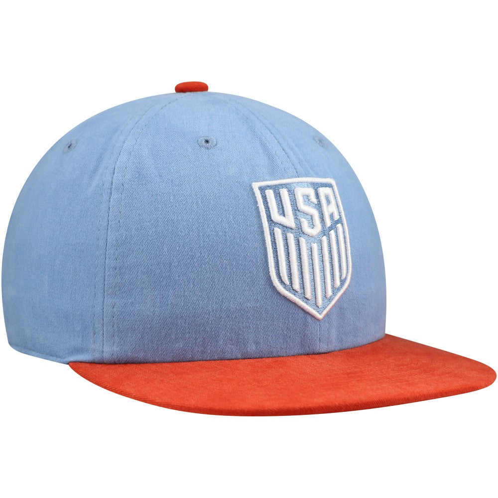 USMNT Unisex Swingman Adjustable Hat for sale - Light Blue/Red 
