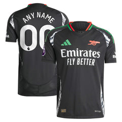 Arsenal 2024/25 Away Custom Jersey on sale - Black 