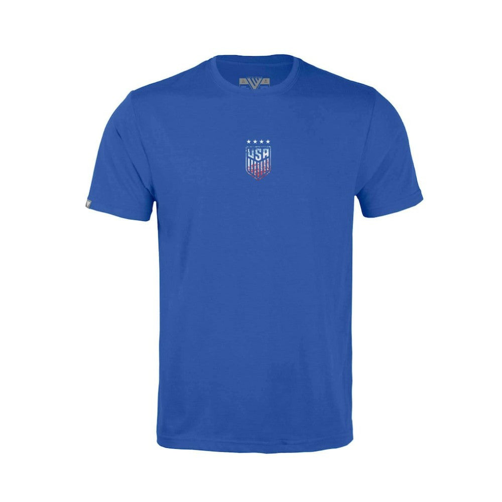 USWNT Levelwear Youth Little Richmond T-Shirt on sale - Royal 