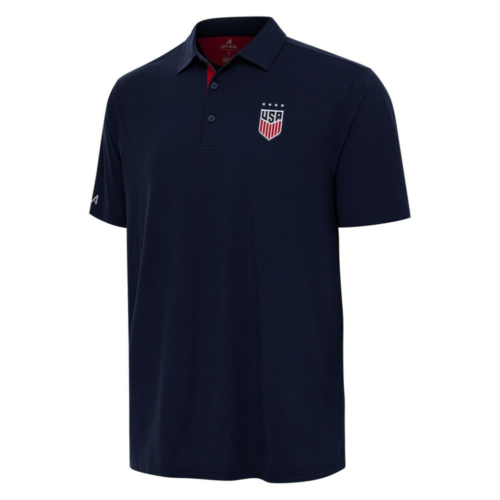 USWNT Antigua Era Polo on sale - Navy 