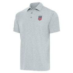 USWNT Antigua Par 3 Polo on sale - Heather Gray 