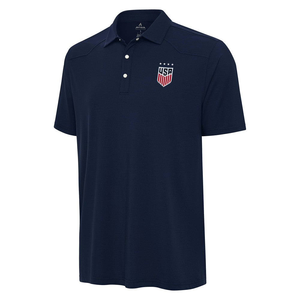 USWNT Antigua Western Polo on sale - Navy 