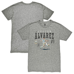 Julián Álvarez Argentina National Team 1863FC Snapshot Tri-Blend T-Shirt for sale - Heather Gray 