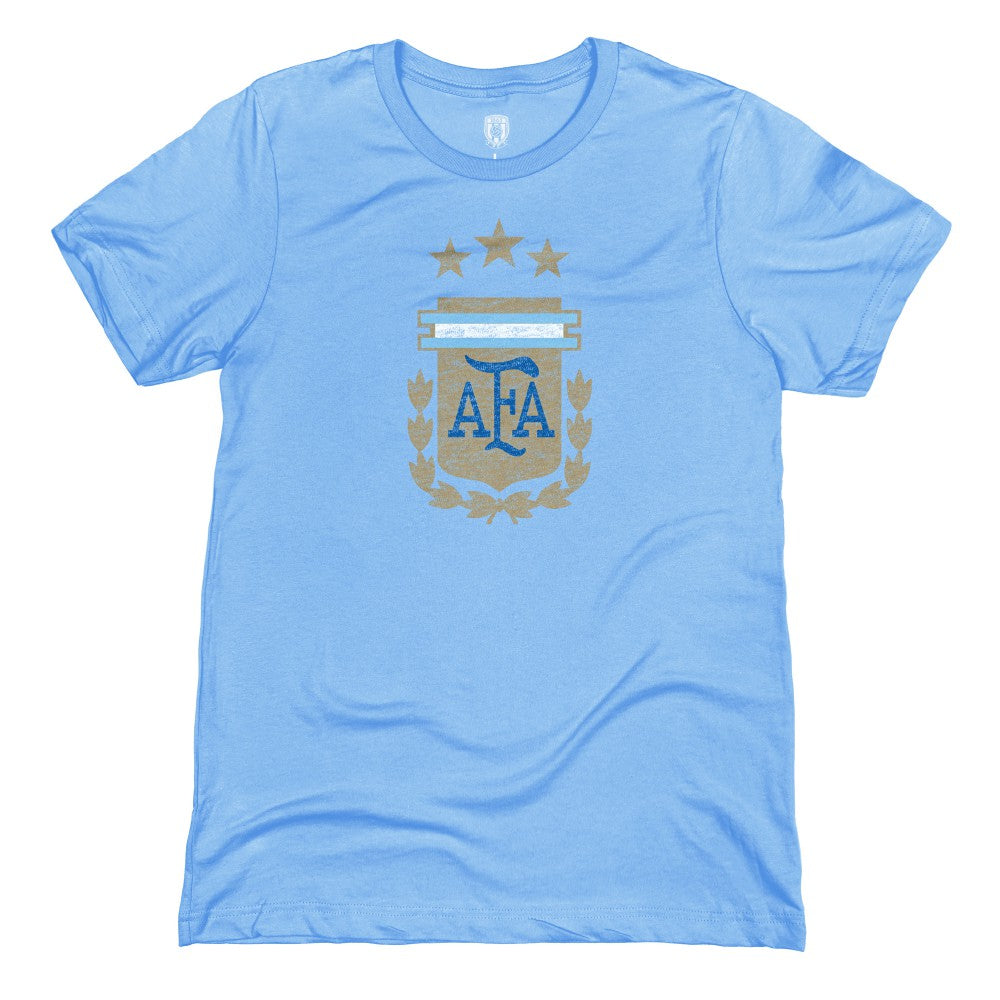 Argentina National Team 1863FC Badge T-Shirt for sale - Light Blue 