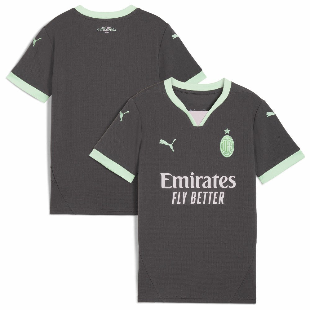 AC Milan Youth 2024/25 Third Replica Jersey on sale - Charcoal 