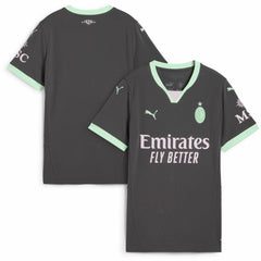 AC Milan Women's 2024/25 Third Replica Jersey on sale - Charcoal 