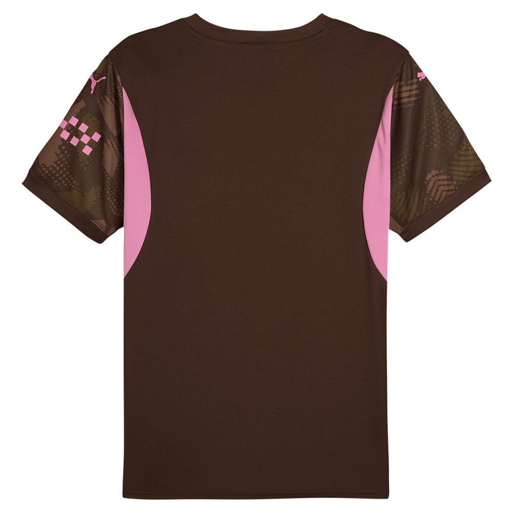 Manchester City 2024/25 Replica Short Sleeve Goalkeeper Jersey Discount - Brown 