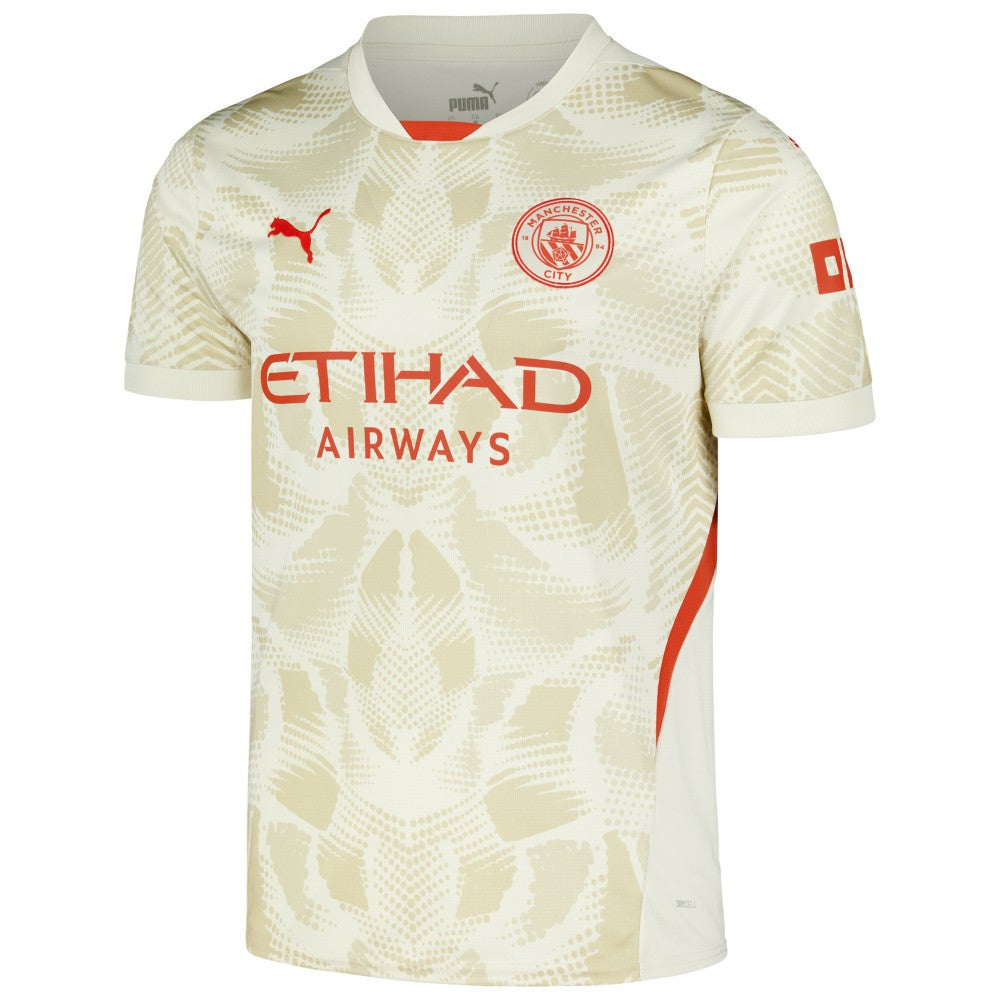 Manchester City 2024/25 Replica Goalkeeper Jersey Discount - White 