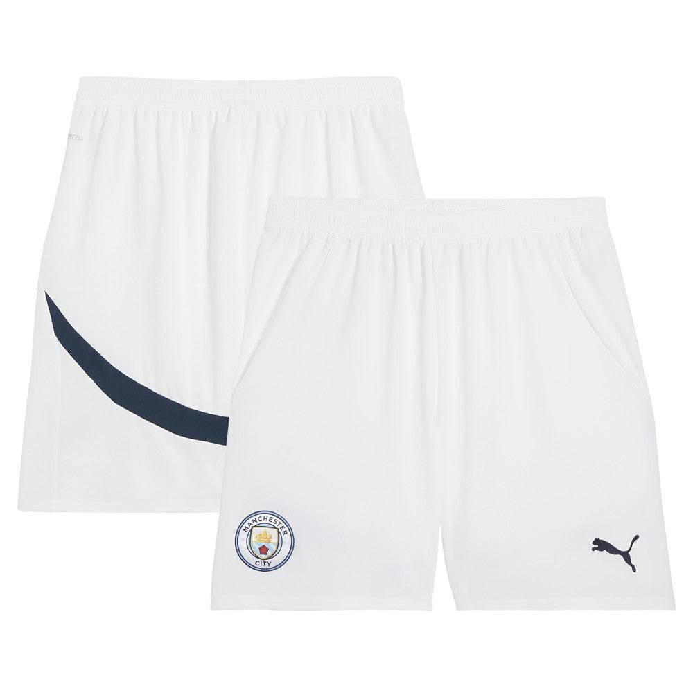 Manchester City 2024/25 dryCELL Home Replica Shorts Discount - White 