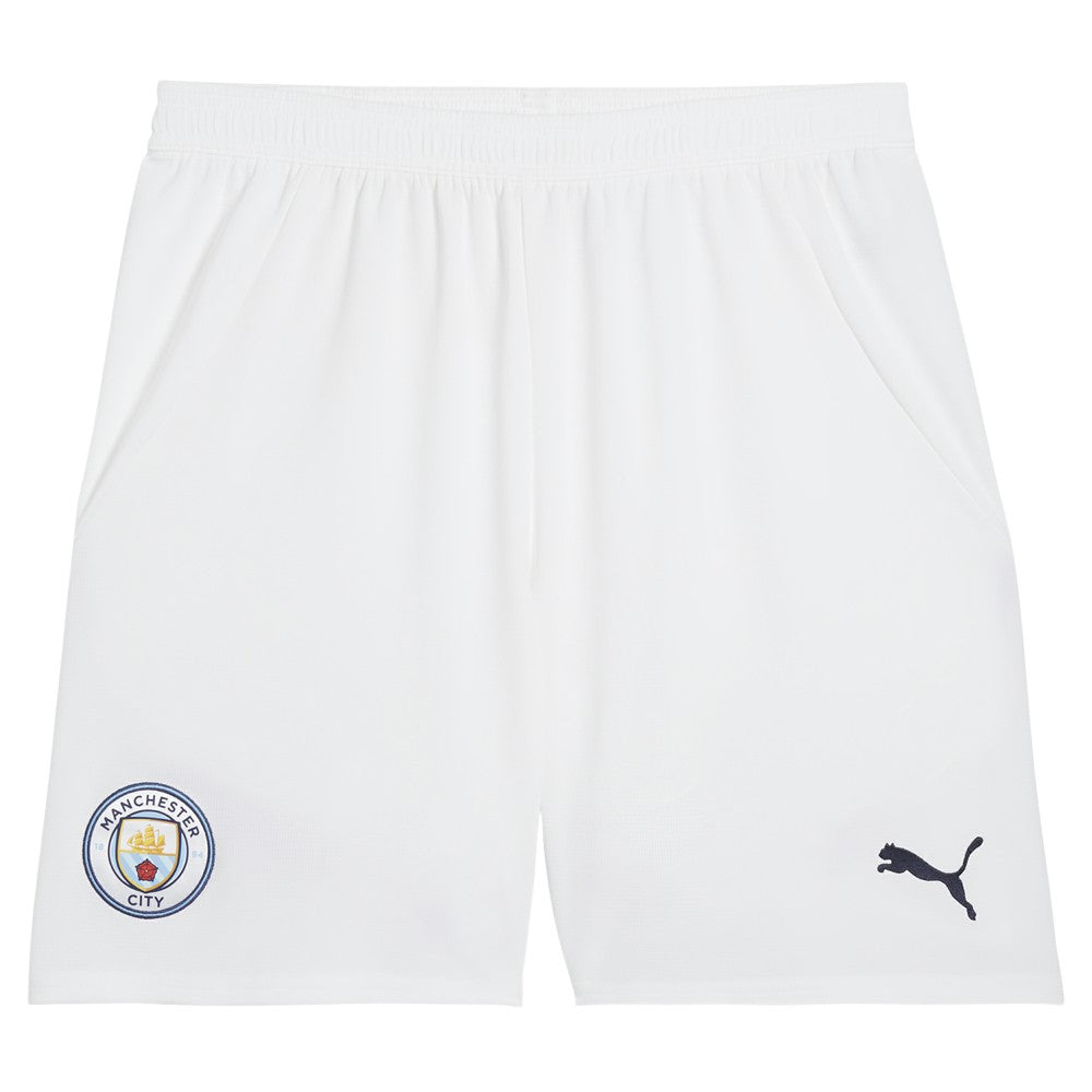 Manchester City 2024/25 dryCELL Home Replica Shorts Discount - White 