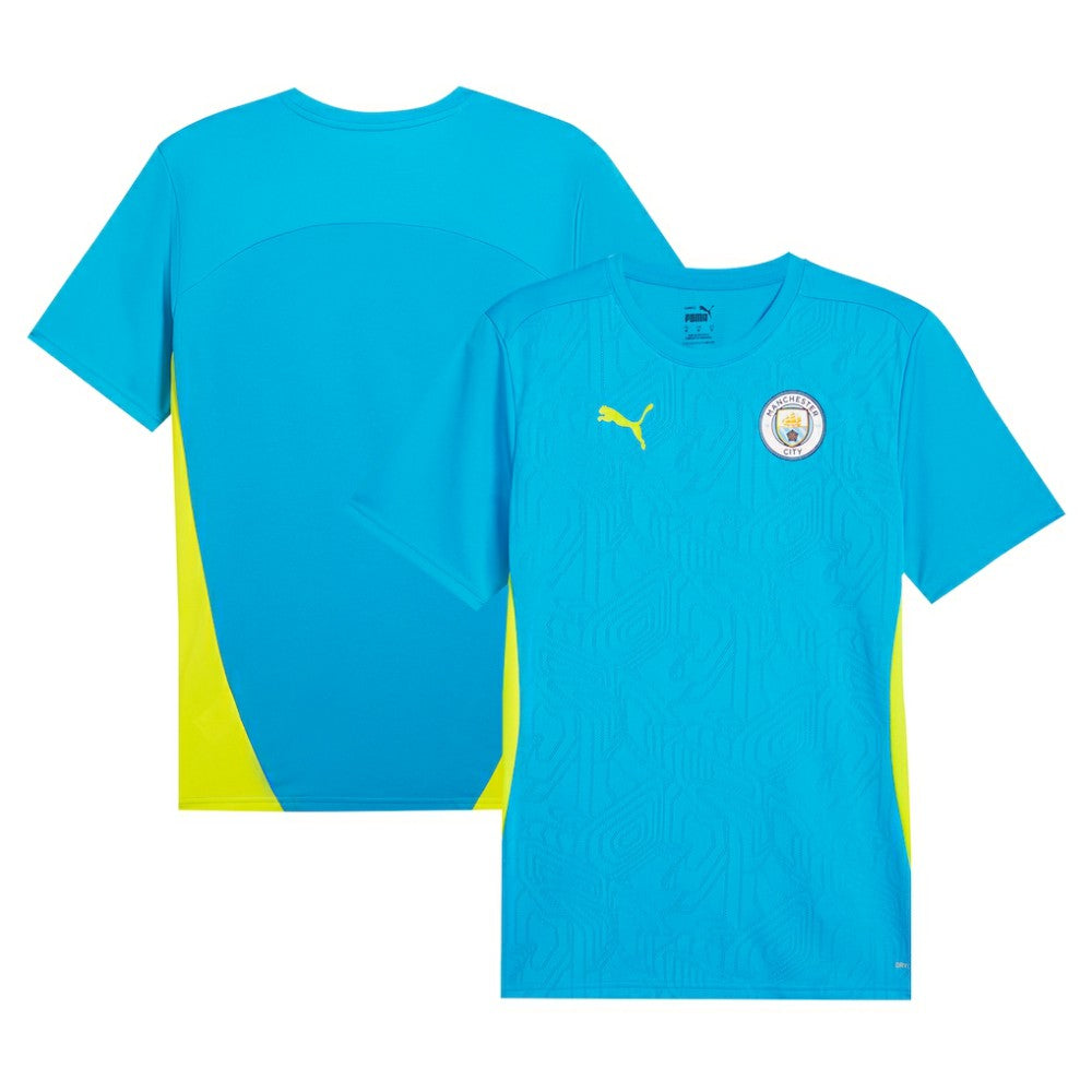 Manchester City   2024/25 Training Jersey Discount - Blue 