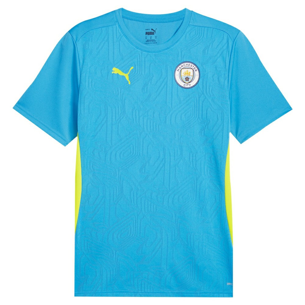 Manchester City   2024/25 Training Jersey Discount - Blue 