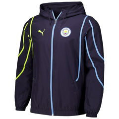 Manchester City 2024/25 Pre-Match Anthem dryCELL Full-Zip Hoodie Jacket Discount - Navy 